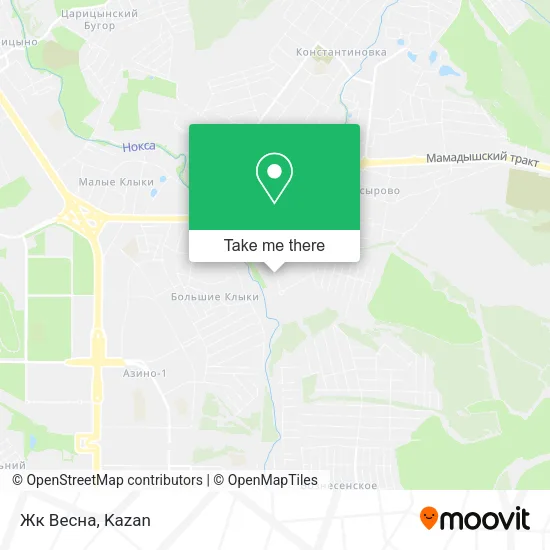 Жк Весна map