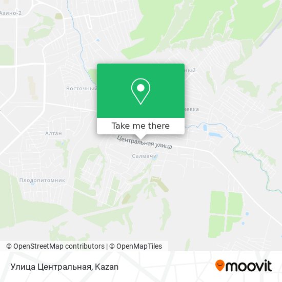 Улица Центральная map