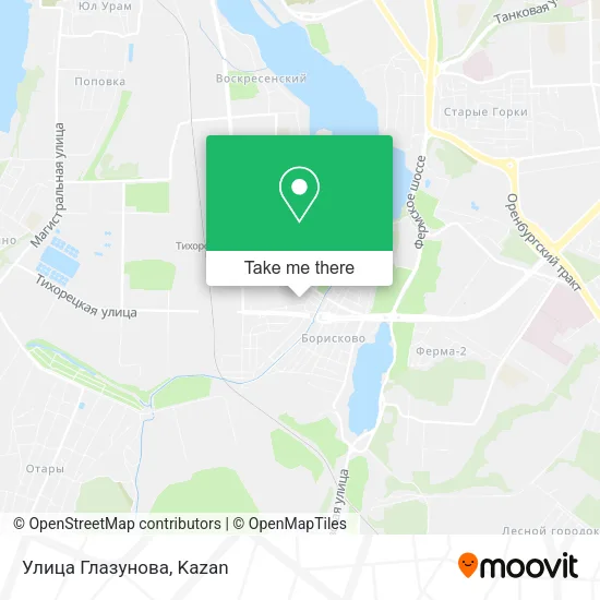 Улица Глазунова map