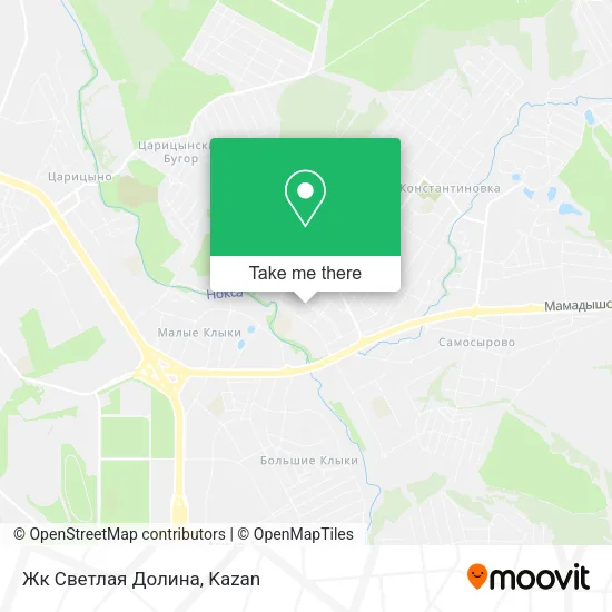Жк Светлая Долина map
