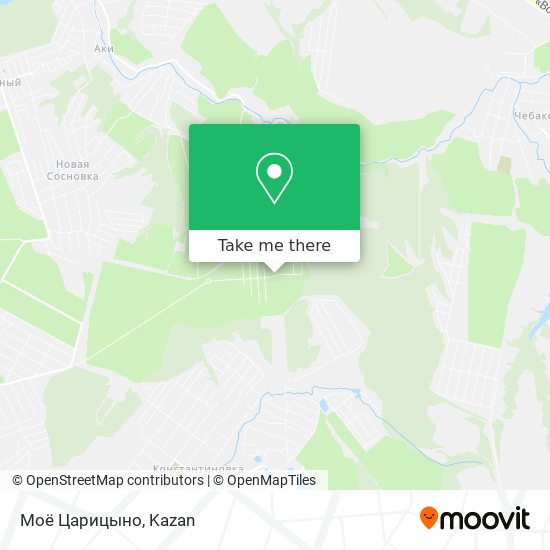 Моё Царицыно map