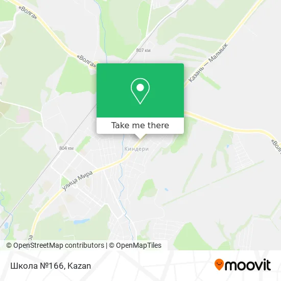 Школа №166 map
