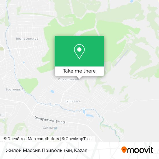 Жилой Массив Привольный map