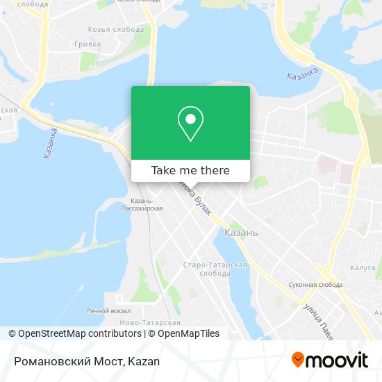 Романовский Мост map