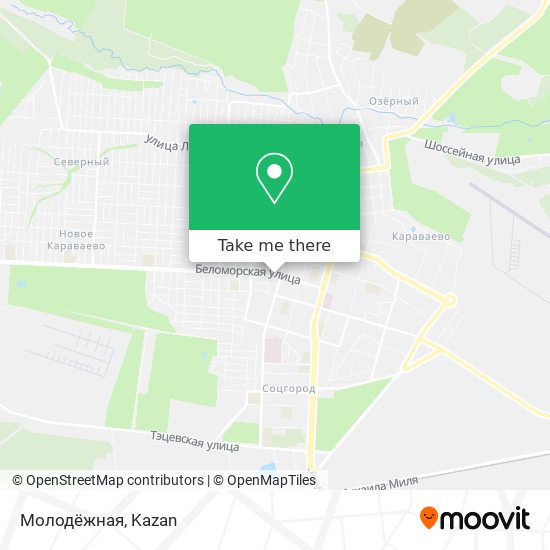 Молодёжная map