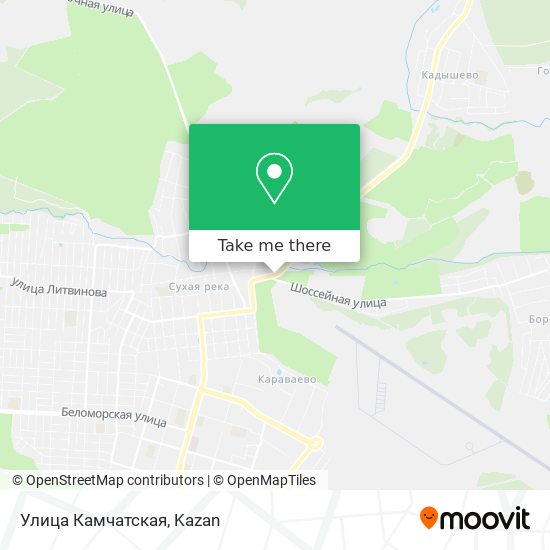 Улица Камчатская map