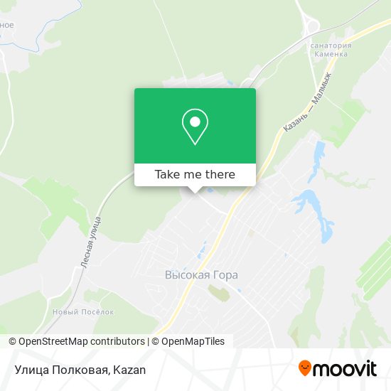 Улица Полковая map