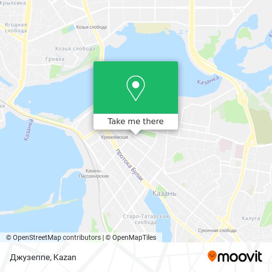 Джузеппе map