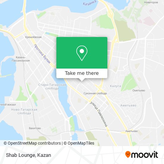 Shab Lounge map