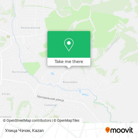 Улица Чэчэк map
