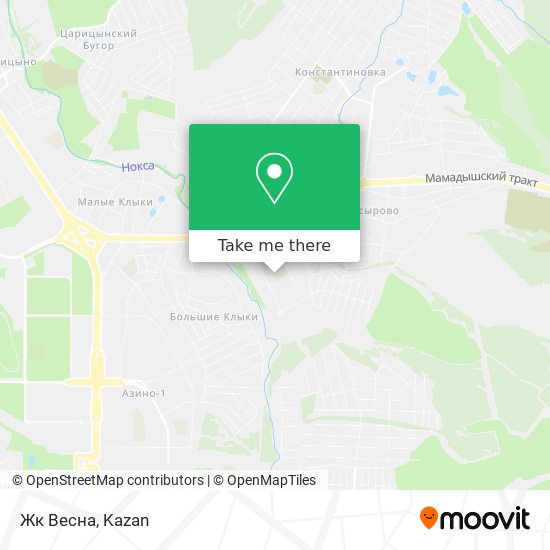 Жк Весна map