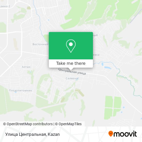 Улица Центральная map