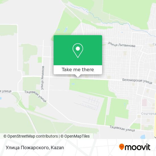 Улица Пожарского map