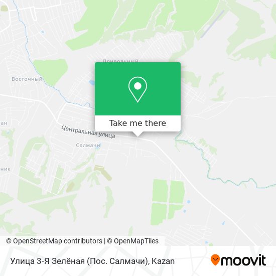 Улица 3-Я Зелёная (Пос. Салмачи) map