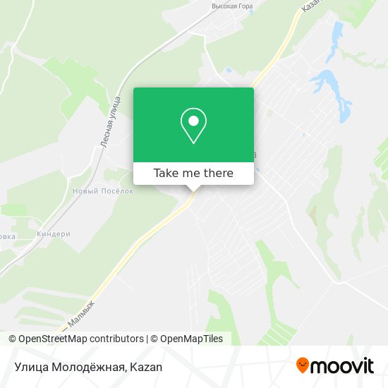 Улица Молодёжная map
