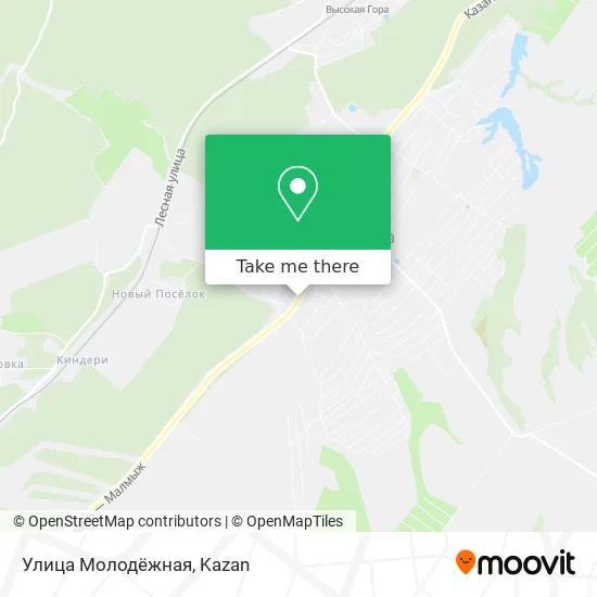 Улица Молодёжная map