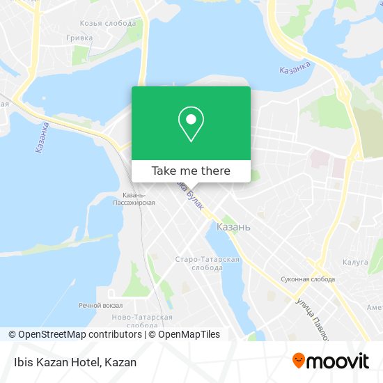 Ibis Kazan Hotel map