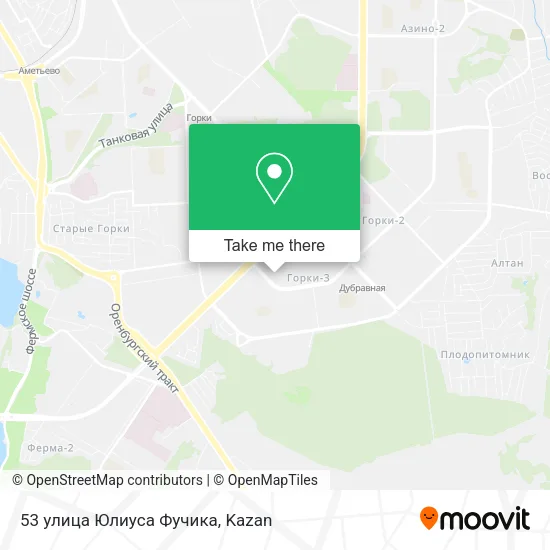 53 улица Юлиуса Фучика map