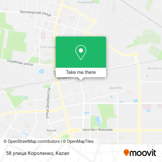 58 улица Короленко map