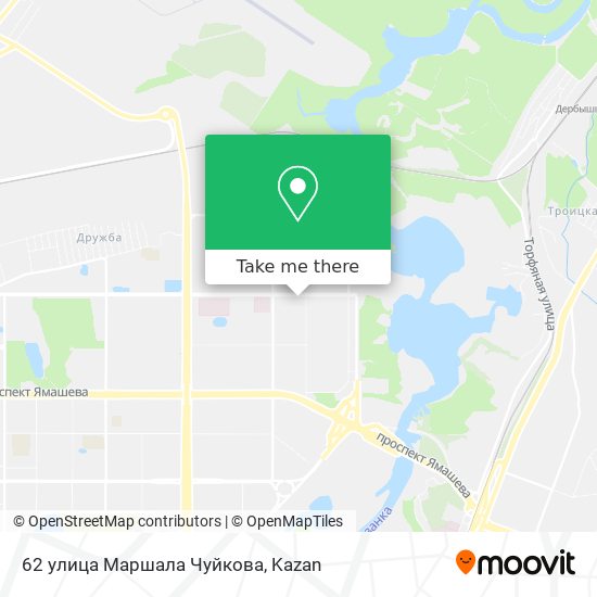 62 улица Маршала Чуйкова map