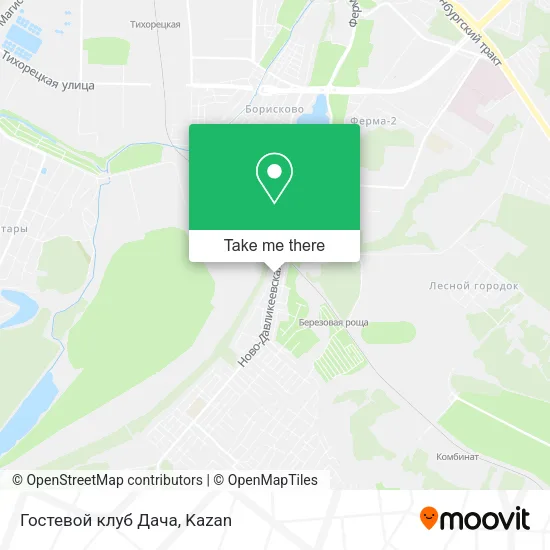 Гостевой клуб Дача map