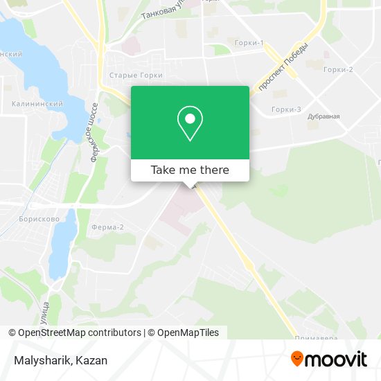 Malysharik map