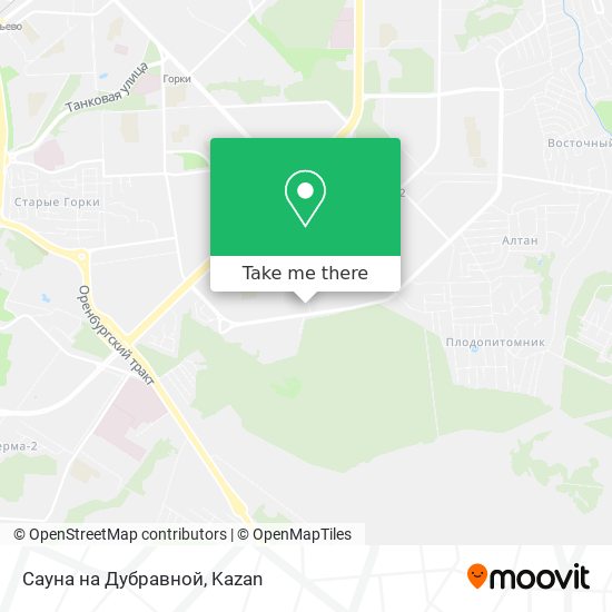 Сауна на Дубравной map
