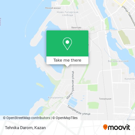 Tehnika Darom map