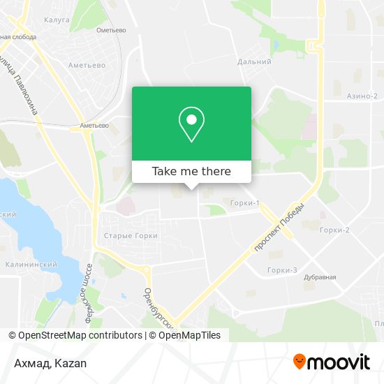 Ахмад map