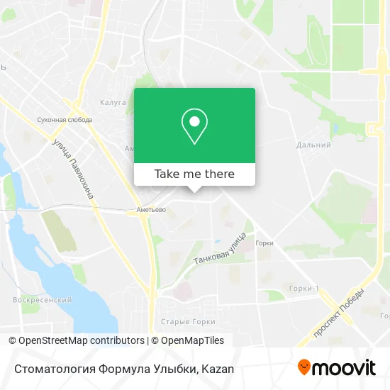 Стоматология Формула Улыбки map