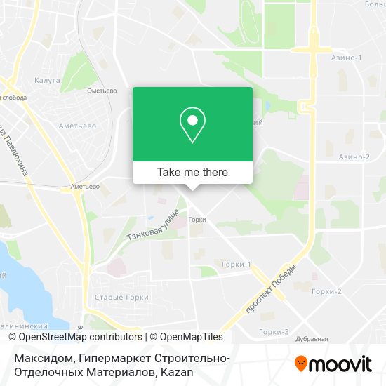 Максидом, Гипермаркет Строительно-Отделочных Материалов map