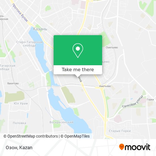 Озон map