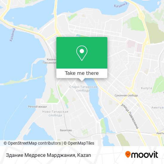 Здание Медресе Марджания map
