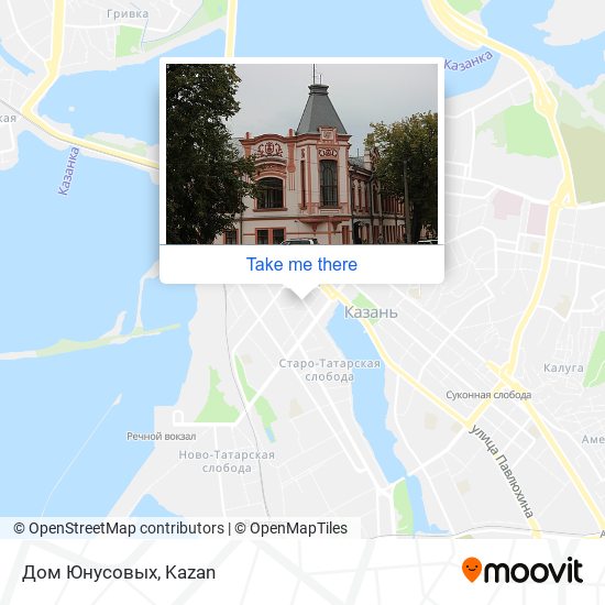 Дом Юнусовых map