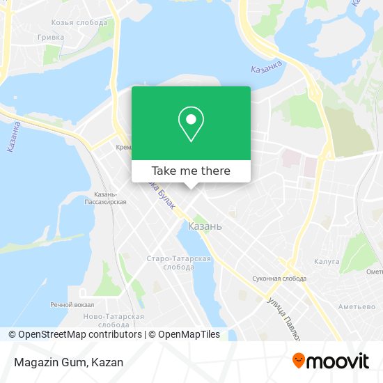 Magazin Gum map