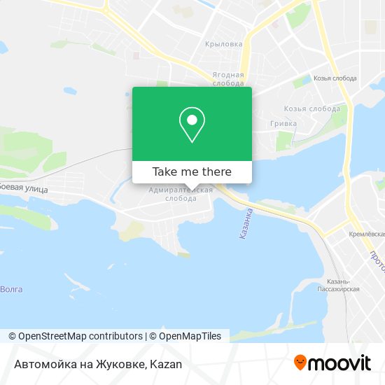 Автомойка на Жуковке map