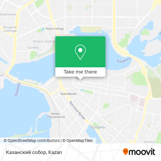 Казанский собор map