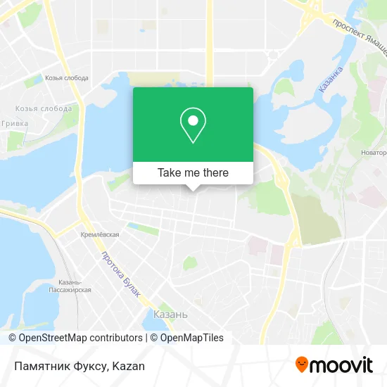 Памятник Фуксу map