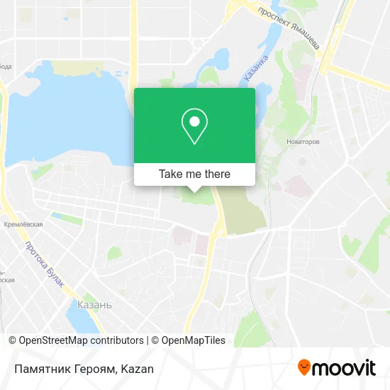 Памятник Героям map