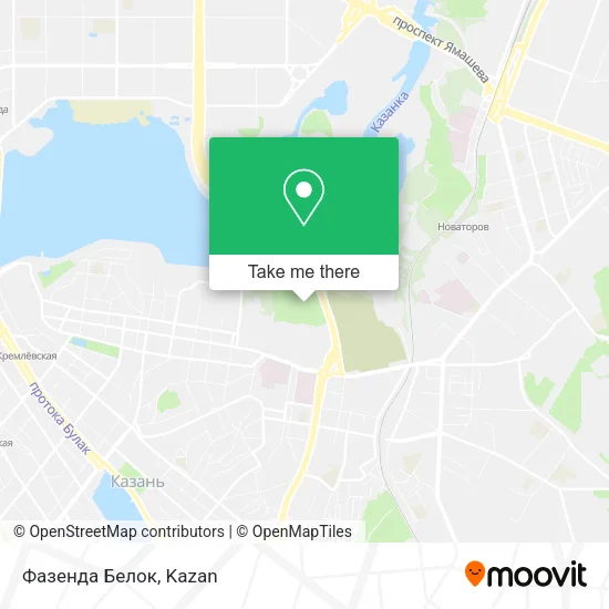 Фазенда Белок map