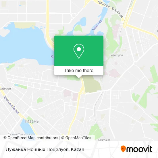 Лужайка Ночных Поцелуев map