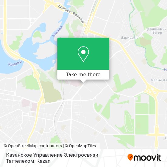 Казанское Управление Электросвязи Таттелеком map