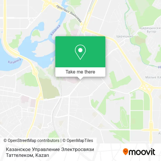 Казанское Управление Электросвязи Таттелеком map