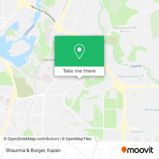Shaurma & Burger map