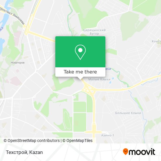 Техстрой map
