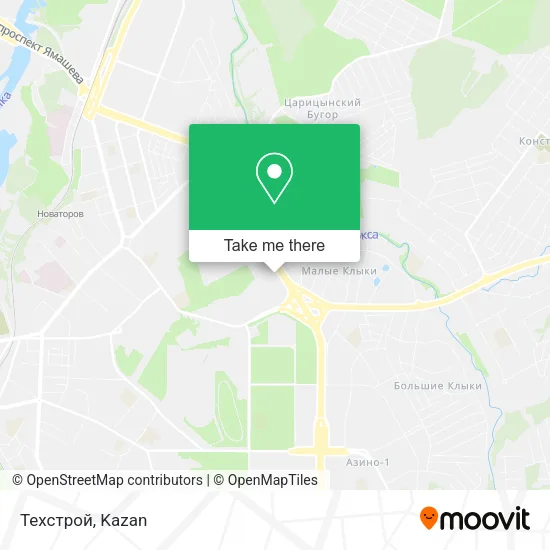 Техстрой map