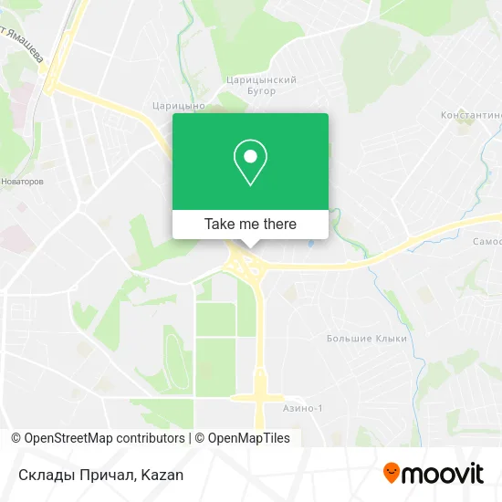 Склады Причал map