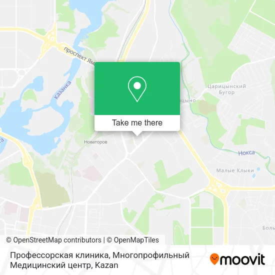 Профессорская клиника, Многопрофильный Медицинский центр map