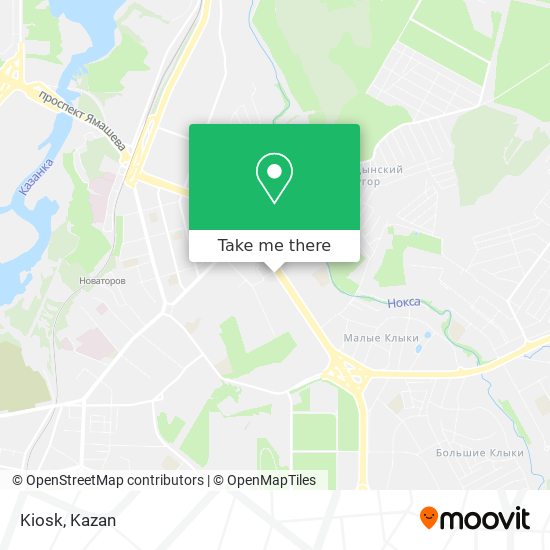 Kiosk map