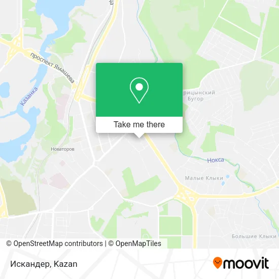 Искандер map